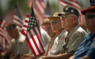 Send-Off Event Celebrating Local Veterans